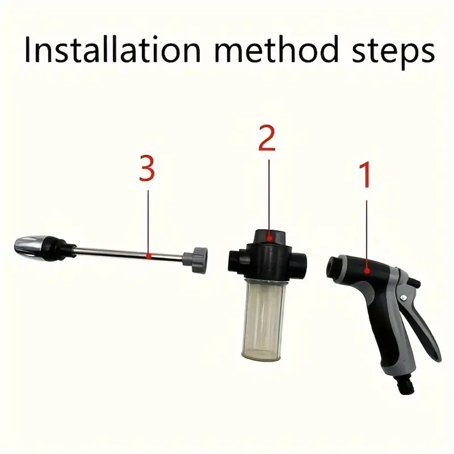 NUOVO Pistola ad acqua ad alta - Pressure Washer Foam Gun recensione e prezzo